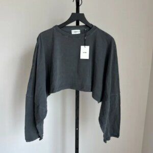 NWT Joah Brown slouchy crop long sleeve M/L